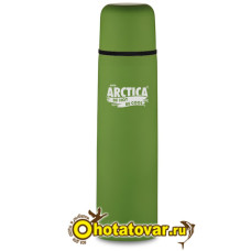 Термос "Арктика" с узким горлом 103-750 зеленый, 0.75л