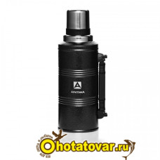 Термос "Арктика" с узким горлом 106-2200P черный, 2.2 л