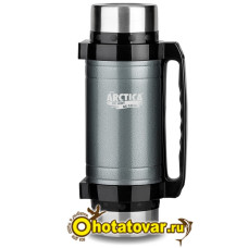 Термос "Арктика" с супер-широким горлом 202-2000 серый, 2 л