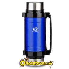 Термос "Арктика" с супер-широким горлом 202-2500 синий, 2.5 л