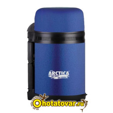 Термос для еды Арктика с широким горлом 203-800, синий, 0.8 л