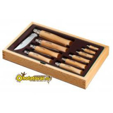 Набор ножей Opinel Inox (ручка из бука)