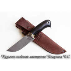 Нож булатная сталь Охота 2 черный граб Нож булатная сталь Охота 2 черный граб