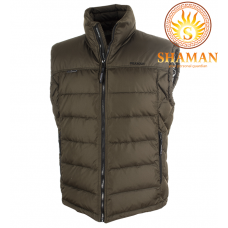 SHAMAN Z-HEATING olive пуховый жилет