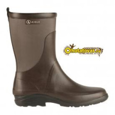 Короткие резиновые сапоги из каучука AIGLE Rboot Bottillon