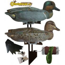 Комплект чучел уток NRA FUD Green Wing Teal (Чирок) Комплект чучел уток NRA FUD Green Wing Teal (Чирок)