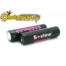 Аккумулятор типа 18650 для фонарей Soshine Li-Ion 3100 mAh