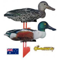 Чучела в виде профиля уток широконоска NRA FUD