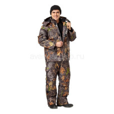 Костюм "Акватика" (темный лес) с электроподогревом для зимней рыбалки
