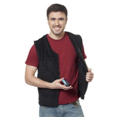 Жилет флисовый с подогревом RedLaika RL-03 (чёрный)