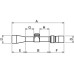 Оптический прицел March 3-24x42 FFP 30mm (FML-1) illuminated Reticle