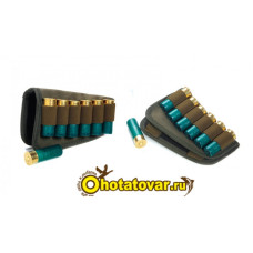 Патронташ на приклад для патронов  из синтетической ткани Vektor