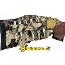 Чехол-патронташ Allen на приклад открытый под 6 патронов