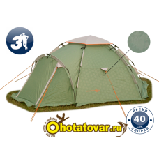 Палатка автоматическая (быстросборная) IGLOO трёхместная