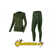 Термобелье женское Lasting Atala/Aura зеленый