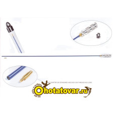 Шомпол Stil Crin стальной, лакированный с адаптером