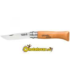 Нож для охоты Opinel Carbon 8VRN (ручка из бука)