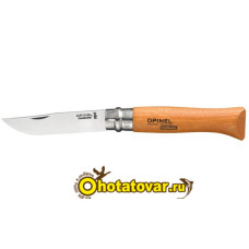 Нож для охоты Opinel Carbon 9VRN (ручка из бука)