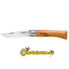 Нож для охоты Opinel Carbon 10VRN (ручка из бука)