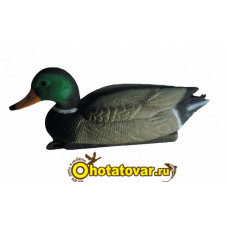 Чучело кряква плавающая большая (селезень) BirdLand