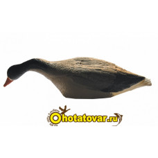 Чучело гусь белолобый кормящийся на опоре BirdLand