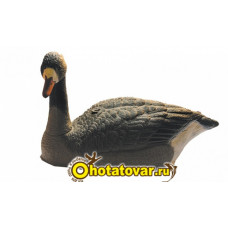 Чучело гусь белолобый на опоре сторожевой BirdLand