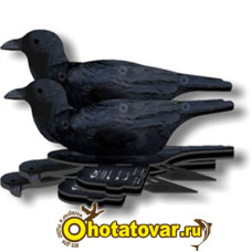 Чучела в виде профиля вороны NRA FUD