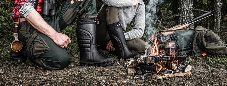  сапоги Polyver зимние для охоты и рыбалки со съемным чулком