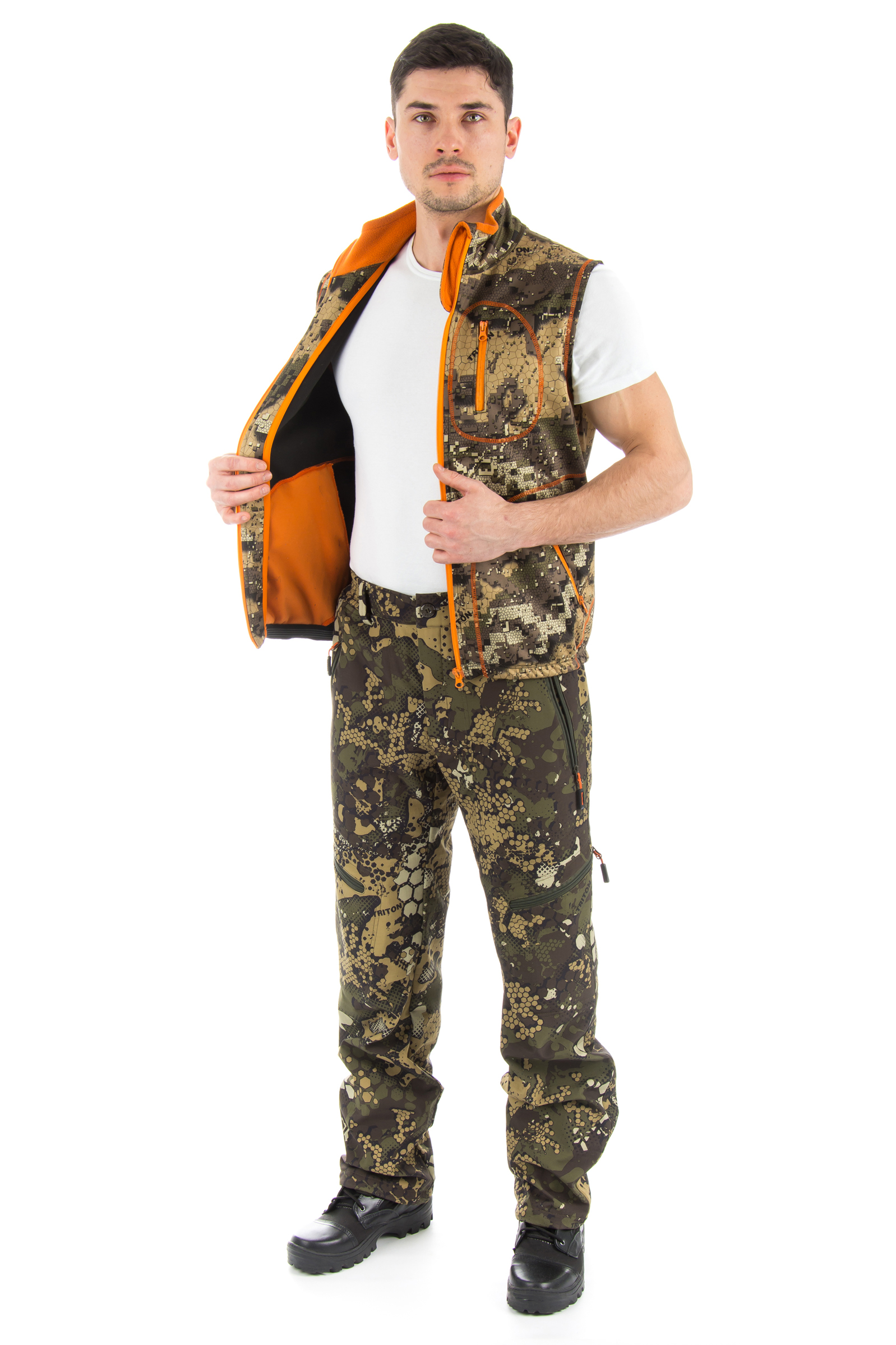 Камуфляжный жилет Softshell 